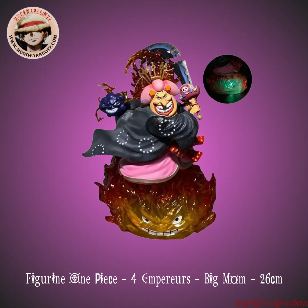 YouTube Background Figurine One Piece - 4 Empereurs - Big Mom