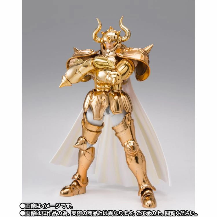 Anime Statue Designer Article Saint Seiya Myth Cloth EX Taurus Aldebaran (Original Color Edition) Action Figure
