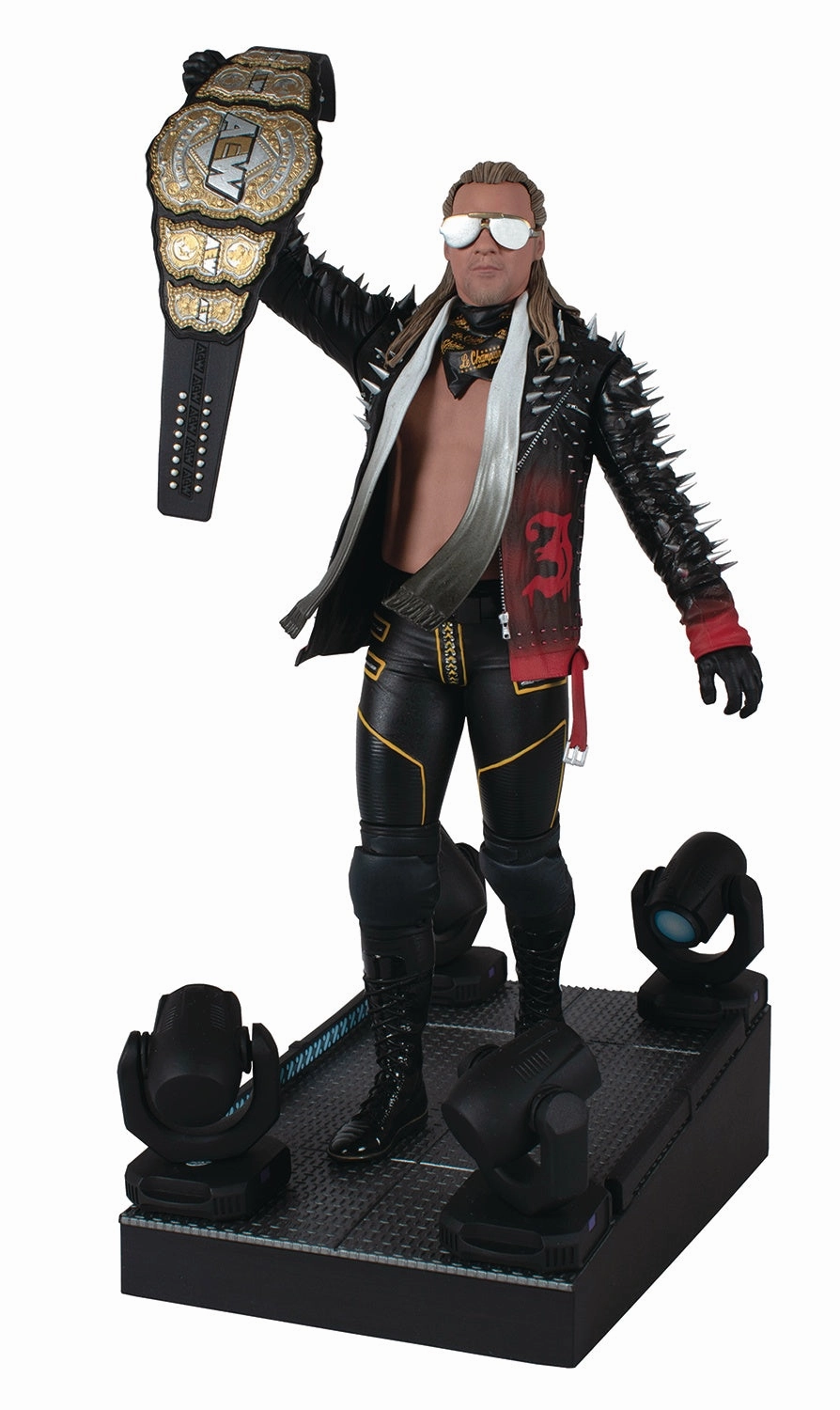 AEW GALLERY CHRIS JERICHO PVC DIORAMA (C: 1-1-2) Chibi Piece Therapeutic Hobby