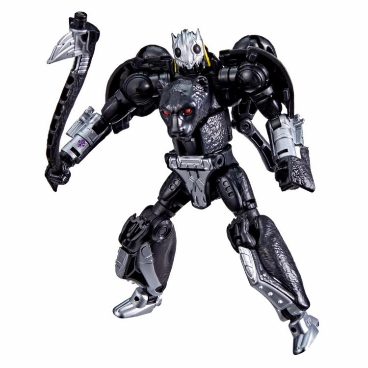 Transformers Generations War For Cybertron: Kingdom Deluxe Shadow Panther Action Figure WFC-K31 Train Model