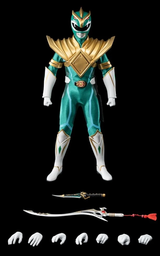 Farm Animal Fantasy Art ThreeZero FigZero 1/6 Mighty Morphin Power Rangers Green Ranger (Matt Cook Ver.) PX Previews Limited Sixth Scale Figure