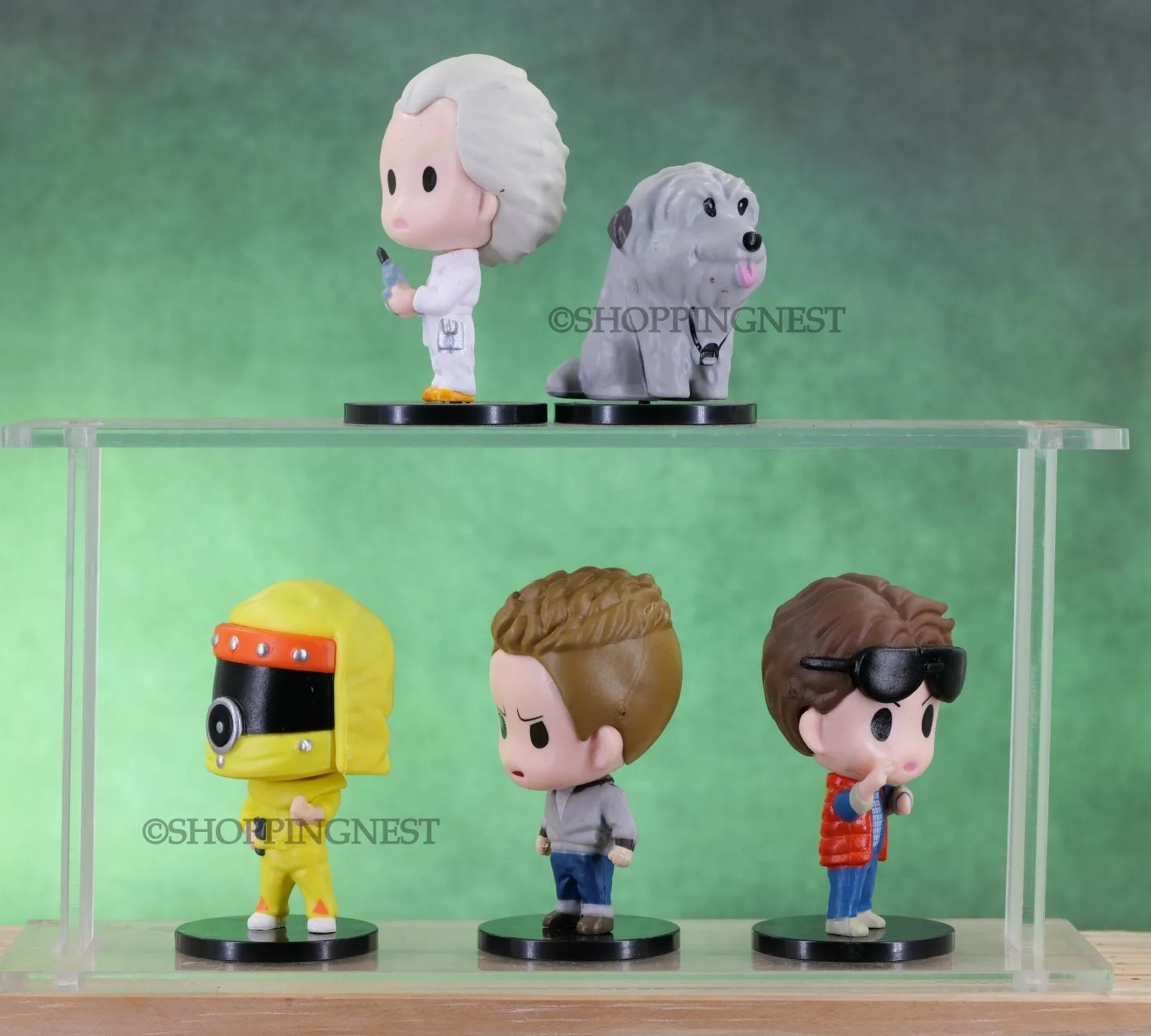 Back to The Future Set of 5 Action Figures  | 5.5-8 Cms | Staff Pick Fantasy Toy
