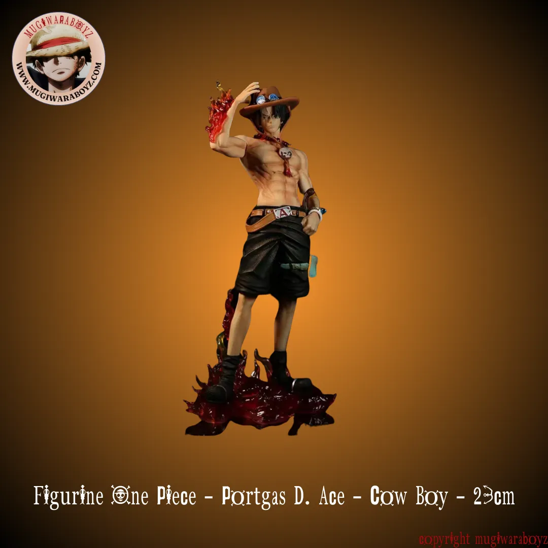 Figurine One Piece - Portgas D. Ace - Cow Boy Tool Accessory