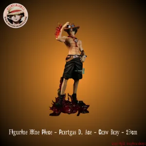 Figurine One Piece - Portgas D. Ace - Cow Boy Tool Accessory