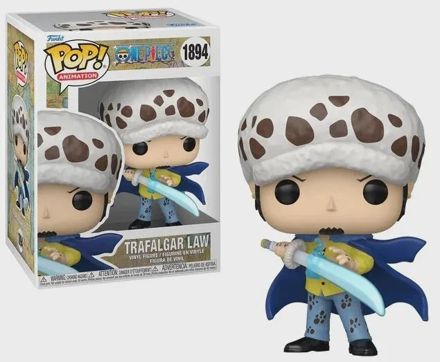 Unicorn Statue Narrative Display ONE PIECE - POP Animation #1894 - Trafalgar Law with Blue Anesthesia
