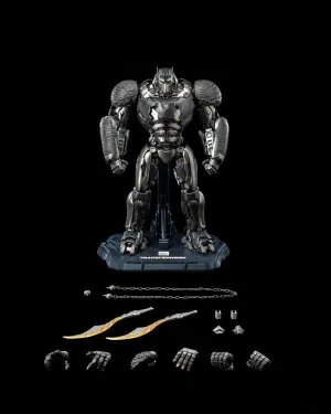 Articulated Joint ThreeZero Transformers: Rise of the Beasts Optimus Primal DLX Action Figure