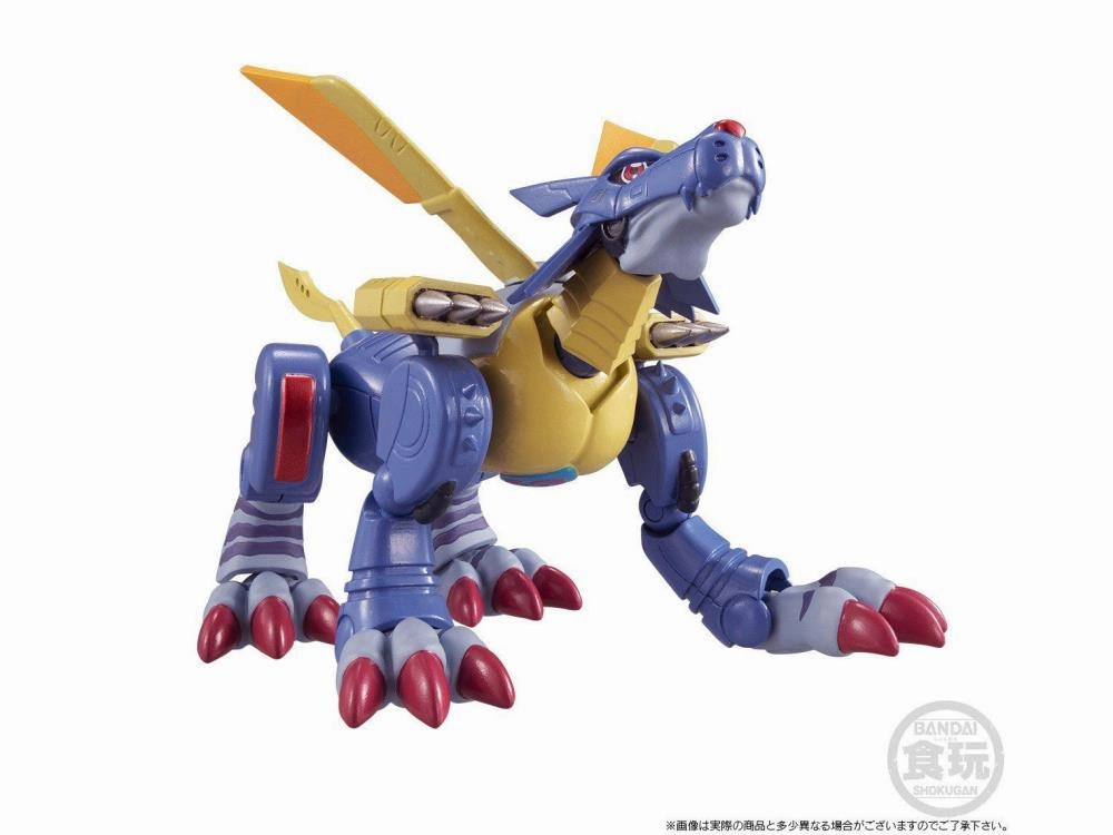 Superhero Creation Special Color Bandai Digimon Adventure MetalGarurumon Shodo Vol. 2 Action Figure