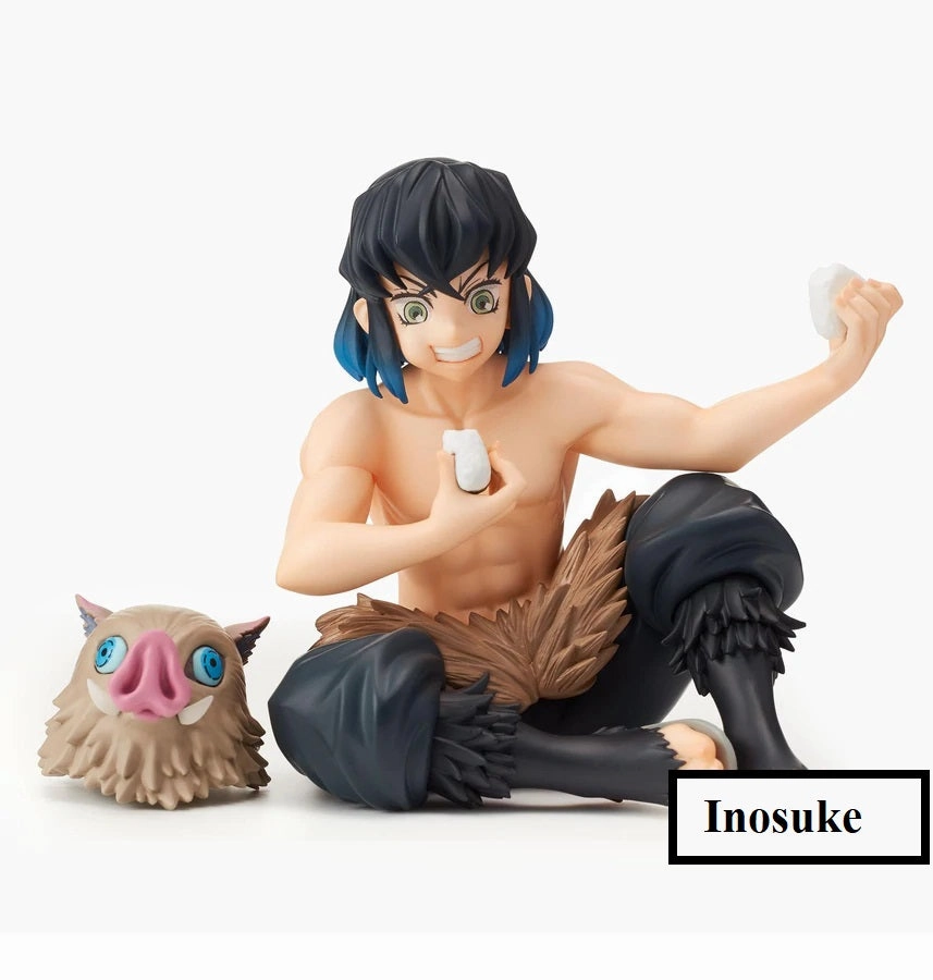 Movie Figure Exquisite Craftsmanship Demon Slayer Inosuke Hashibira Perching Action Figure | 13 Cms |