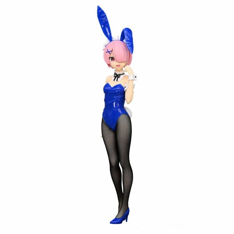 Re:Zero ? Starting Life in Another World - Ram - BiCute Bunnies Figure (Blue Ver.) Action Statue Stylized Art
