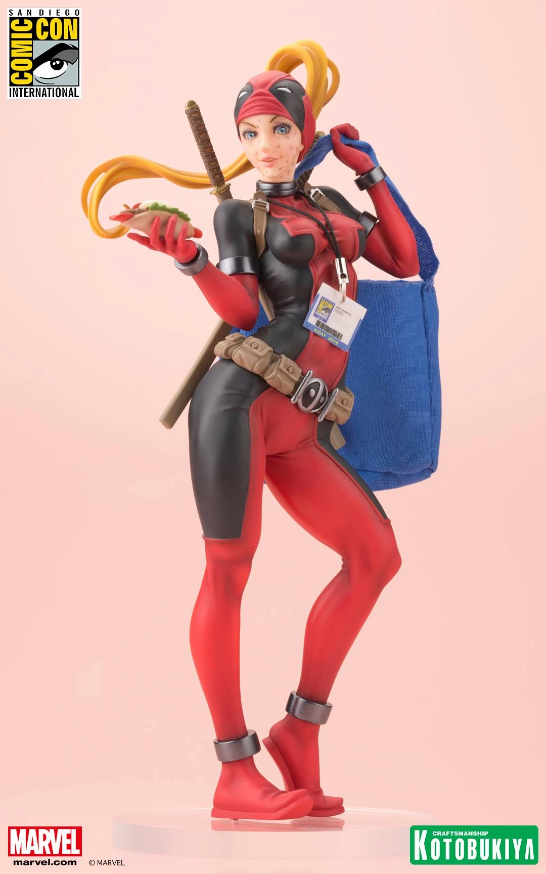 Pop Culture Kotobukiya Bishoujo SDCC 2016 Marvel Lady Deadpool Statue Figure Exclusive