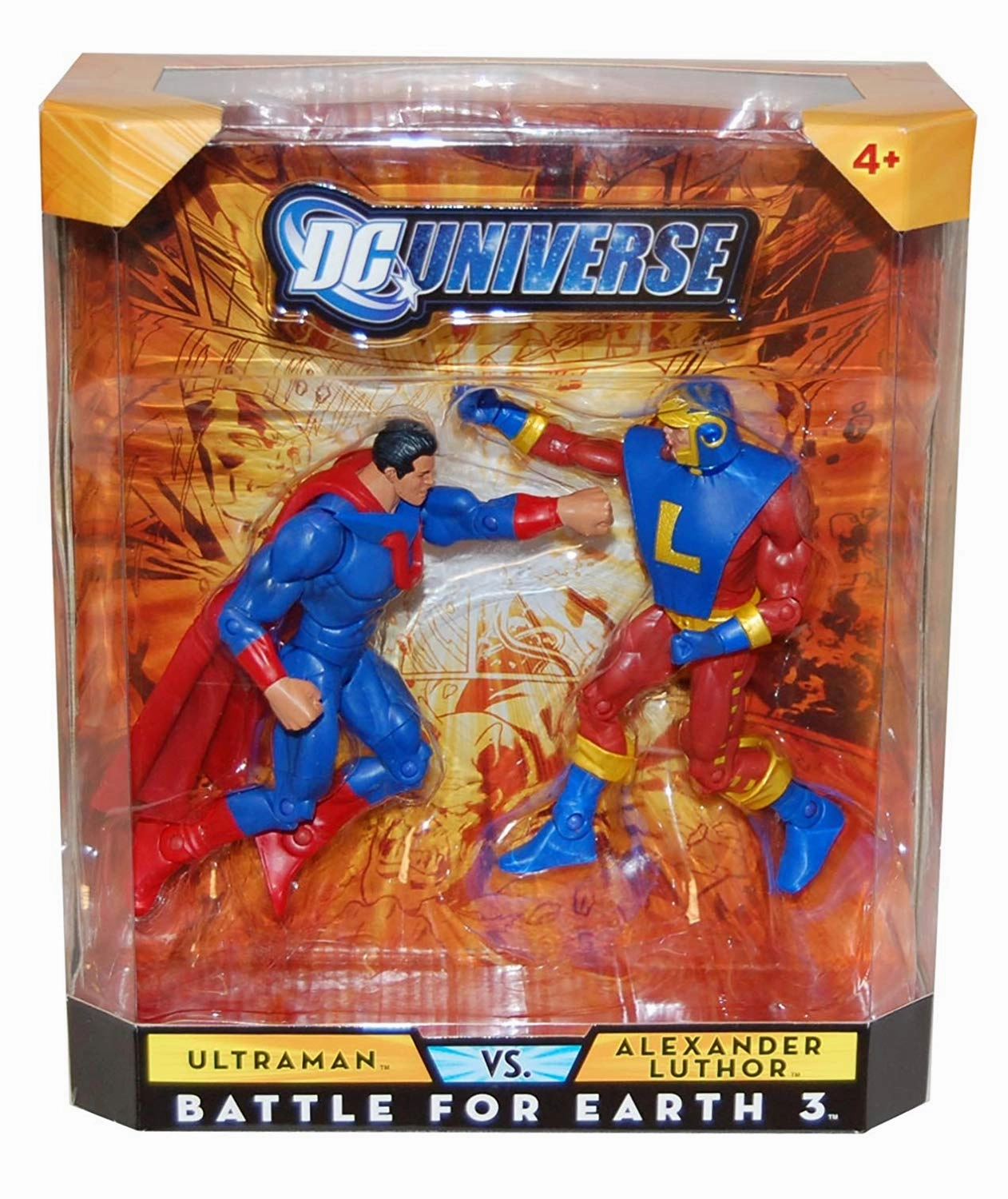 DC Universe Classic Ultraman and Alexander Luthor Action Figure Set Desert Creature Paper Model