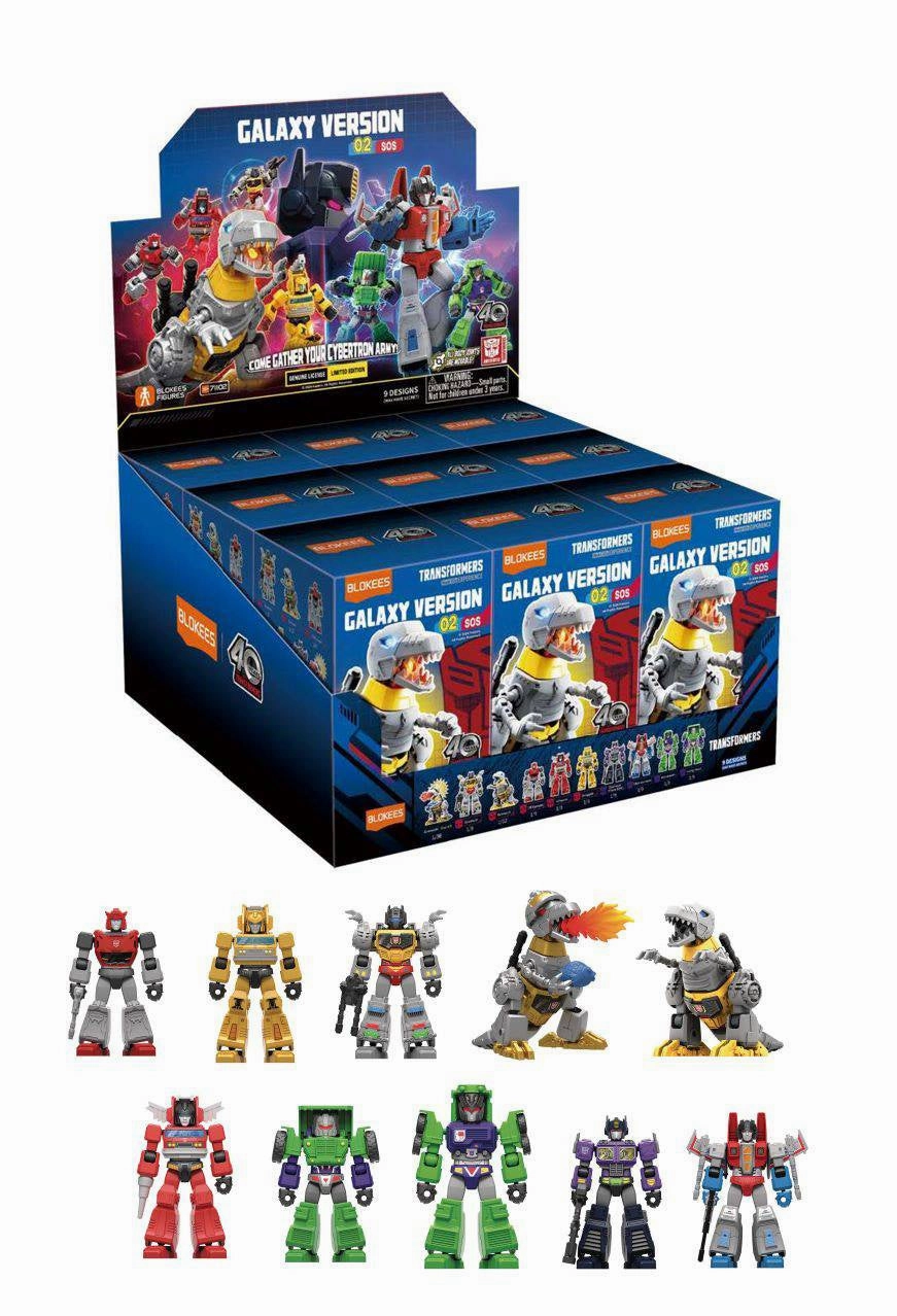 BLOKEES TRANSFORMERS GALAXY VER 2 MINI MODEL BLIND BOX Hallway Display Sentimental Value