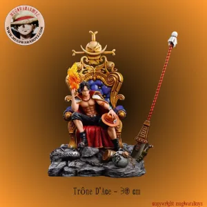 Figurine One Piece - Tr?ne D'Ace Showpiece Item Cultural Icon