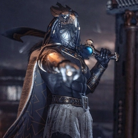 Collector's item Digital Sculpt TBLeague Phicen 1/6 Horus Guardian of Pharaoh (Silver) Sixth Scale Action Figure PL2020-170B