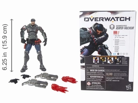 Generational Gift Hasbro Overwatch Ultimates Reaper (Blackwatch Reyes) Action Figure