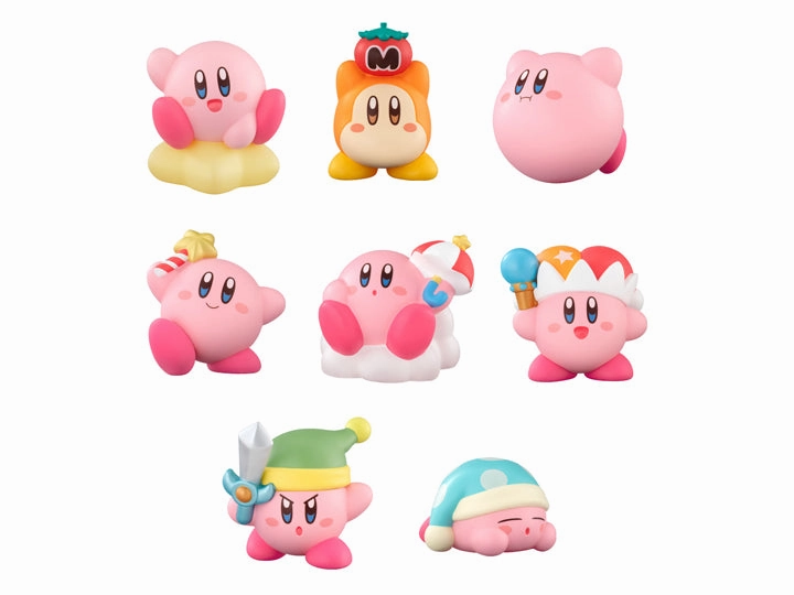Display Shelf Bandai Kirby's Dream Land Friends Vinyl Figures Box of 12 Trading Figures