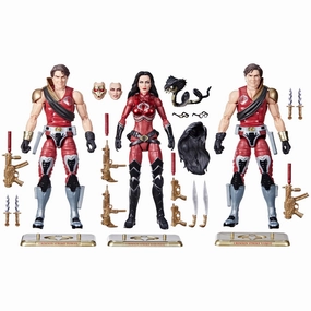 Influencer Pick Teen Bedroom Hasbro G.I. Joe Classified Series #82 Crimson Strike Team Baroness, Tomax, & Xamot Action Figure