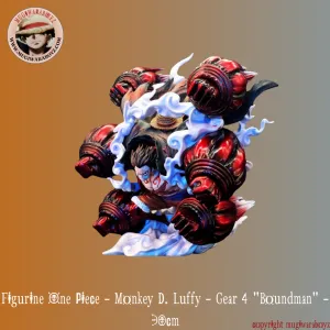 Figurine One Piece - Monkey D. Luffy - Gear 4 "Boundman" Window Sill