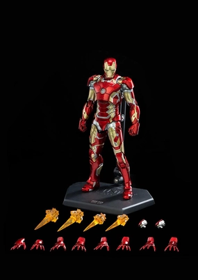 Mythical Figure Anime Display ThreeZero 1/12 Avengers: Age of Ultron Infinity Saga Iron Man Mark XLIII 43 DLX Scale Figure