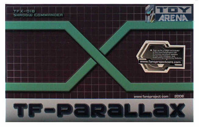 Established Maker Fansproject TFX-01B Shadow Commander