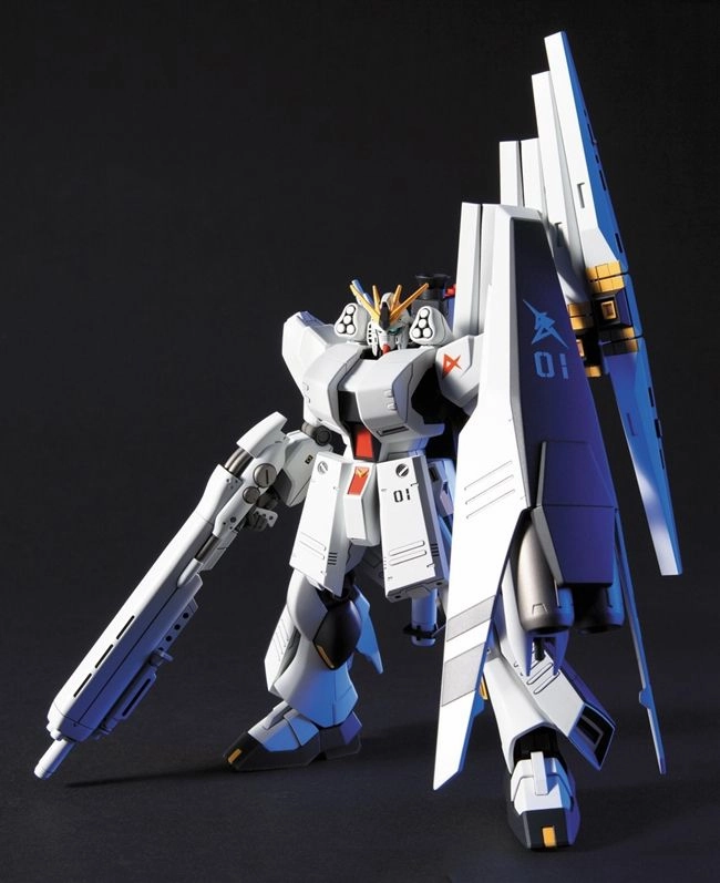 Best Seller Gundam 1/144 HGUC #093 Char's Counterattack MSV FA-93HWS Nu Gundam HWS (Heavy Weapon System) Model Kit
