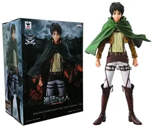 Attack On Titan Eren Yeager Action Figure | 16 Cms | Silver Coated