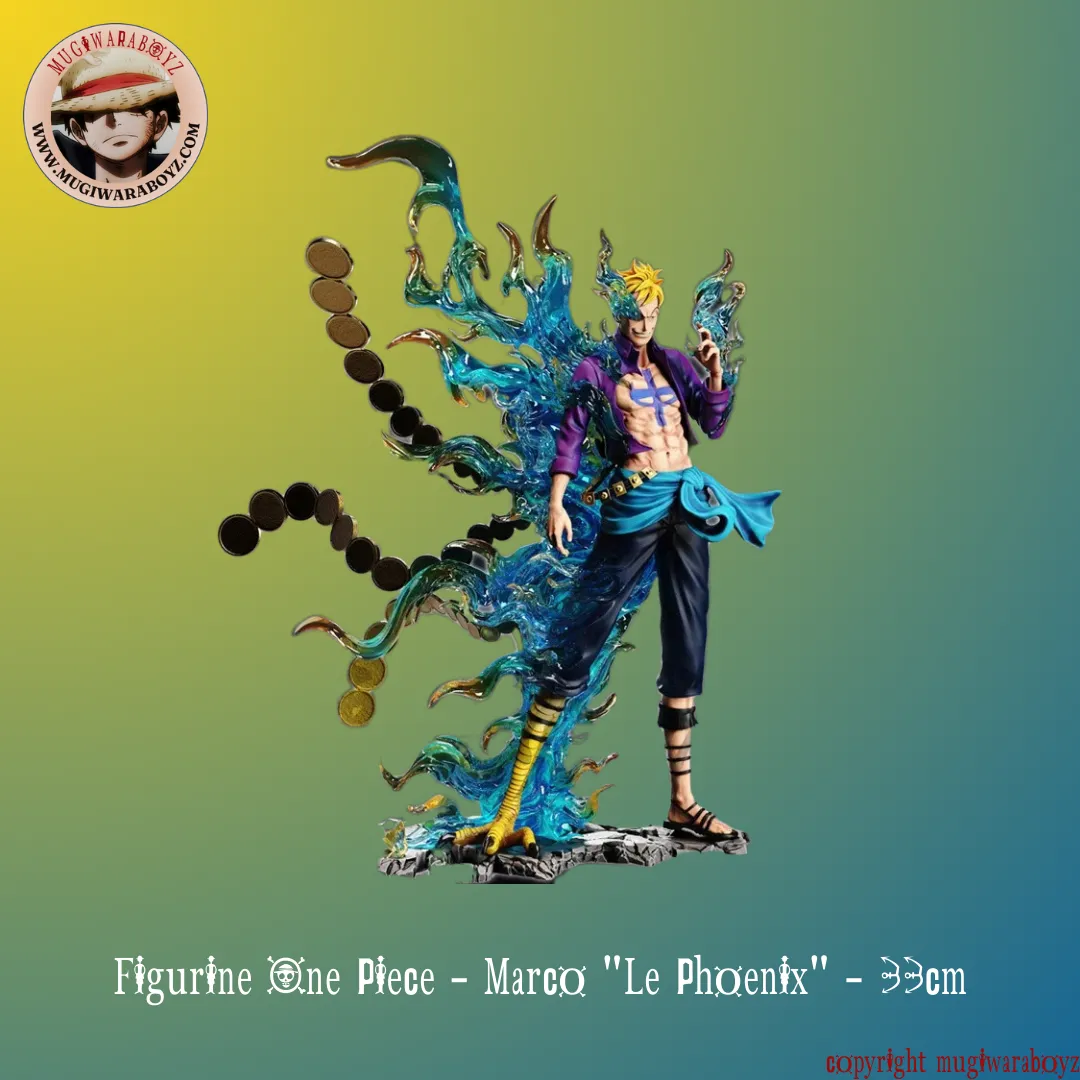 Figurine One Piece - Marco "Le Phoenix" Serious Investor