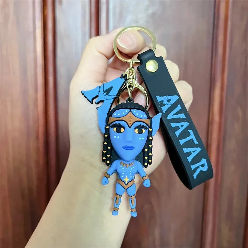 Superhero Pose Chase Variant Avatar  Lanyard Keychain | Model C | Silicone Keychain | High Quality |