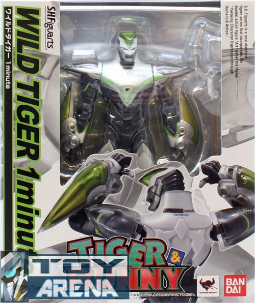 S.H. Figuarts Tiger & Bunny Wild Tiger One 1 Minute Action Figure Bandai Internet Shop Exclusive Vinyl Article