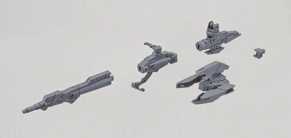 Bandai 30 Minutes Missions 30MM #W-04 1/144 Arm Unit Rifle / Large Claw Weapon Set Model Kit Resin Model