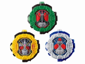 Expert Level Fantasy Sculpture Bandai DX Kamen Rider Zi-O Over Quartzer Ridewatch Quartzer Set 1