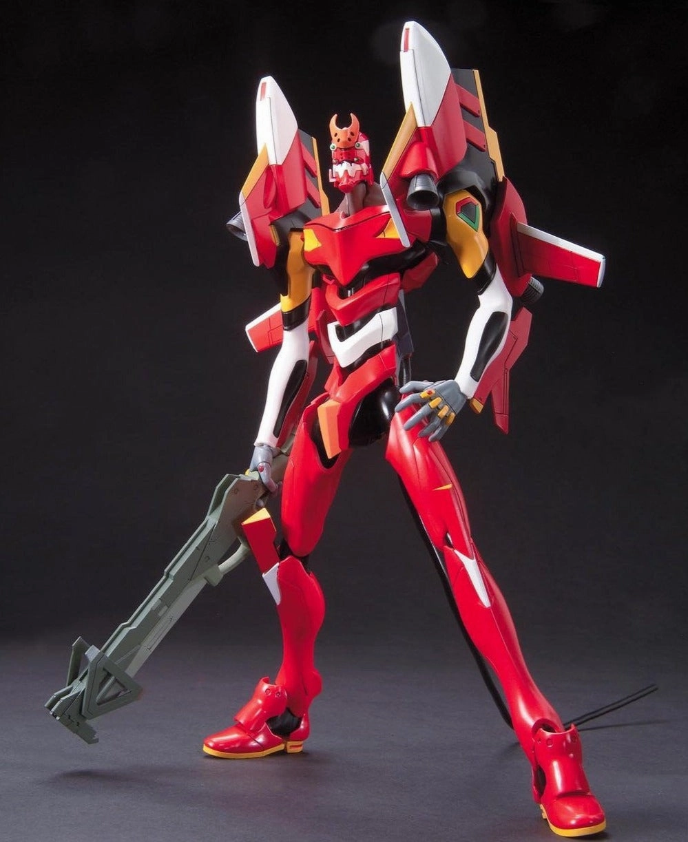 Chibi Sculpture Art Statue Bandai HG #05 Rebuild of Evangelion EVA-02 Production Type Model Kit