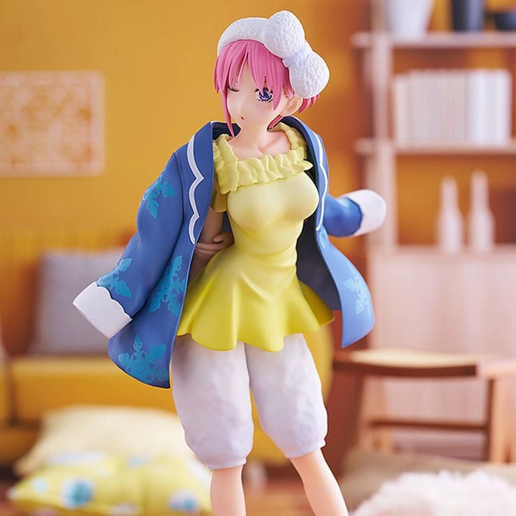 Bandai Ichibansho The Quintessential Quintuplets Ichika Nakano (Loungewear Ver.) Figure Dog Statue