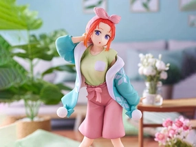 Chibi Unit Bandai Ichibansho The Quintessential Quintuplets Yotsuba Nakano (Loungewear Ver.) Figure