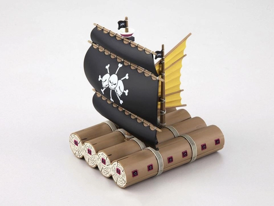 Gaming Figure Souvenir Shop Bandai One Piece Grand Ship Collection #11 Marshall D. Teach's Pirate Ship Model Kit
