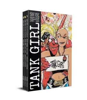 Age Appropriate TANK GIRL COLOR CLASSICS TRILOGY 1988 - 1995 BOX SET HC (MR)