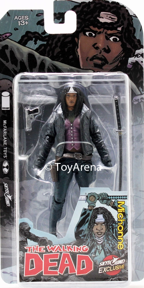 Character Figure Cult Classic Skybound Exclusive The Walking Dead Michonne Full Color Action Figure SDCC Exclusive