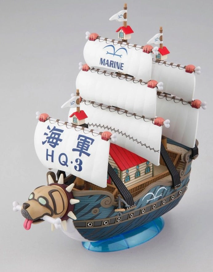 Collectors Item Bandai One Piece Grand Ship Collection #08 Garp's Warship Model Kit