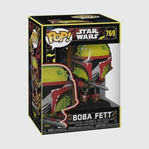 Learning Tool Anime Object BOOK OF BOBA FETT - POP Star Wars #769 - Boba Fett (Retro)
