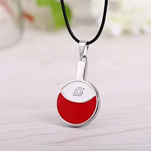 Naruto Uchiha Village logo Pendant Cosplay Unisex Accesory Robot Creation Blockbuster Movie