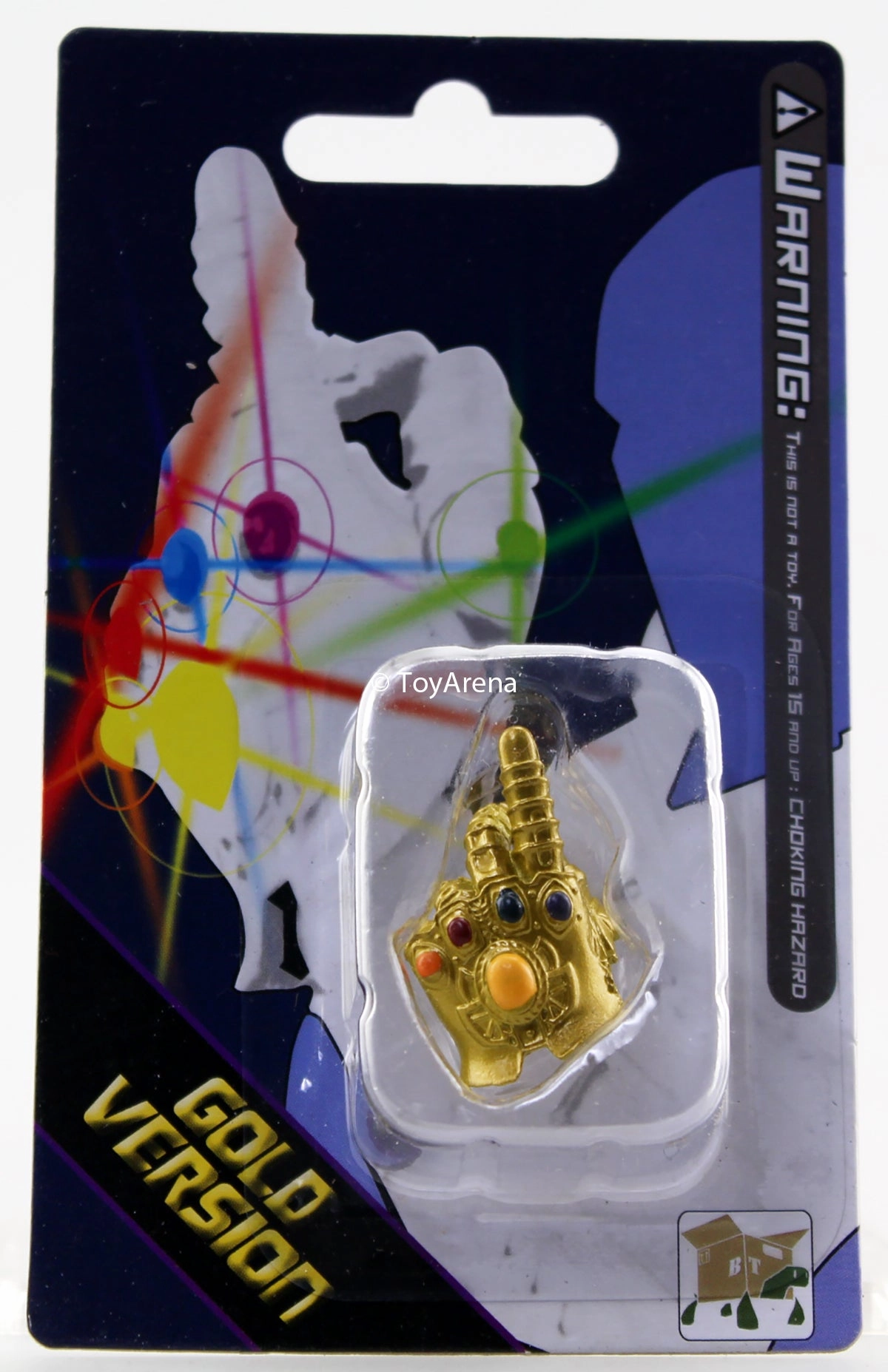 Box Tortoise AVR-01 Cosmic Fracture Mitten Gold Ver. for S.H. Thanos Infinite Guantlet Dorm Room Generational Gift
