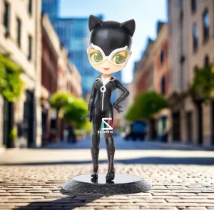 Cat Woman Limited Edition Superhero Action Figure | 15 Cms | Oceanic Art