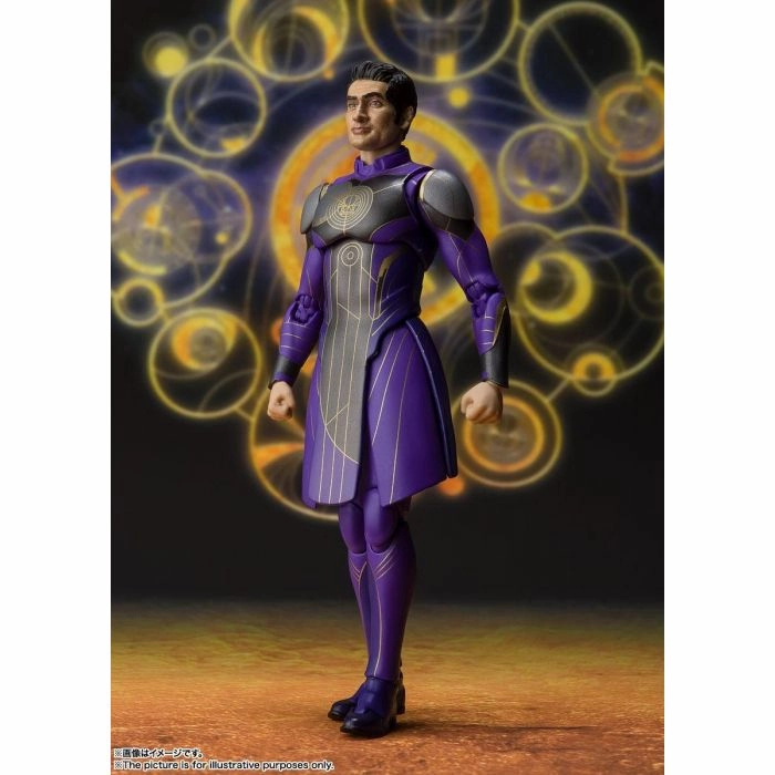 S.H. Figuarts Eternals Kingo Action Figure Small Statue Educational Display