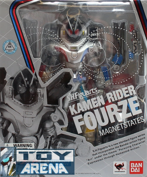 S.H. Figuarts Fourze Magnet States Magnetstates Kamen Rider Action Figure Superhero Goods Gaming Sculpture