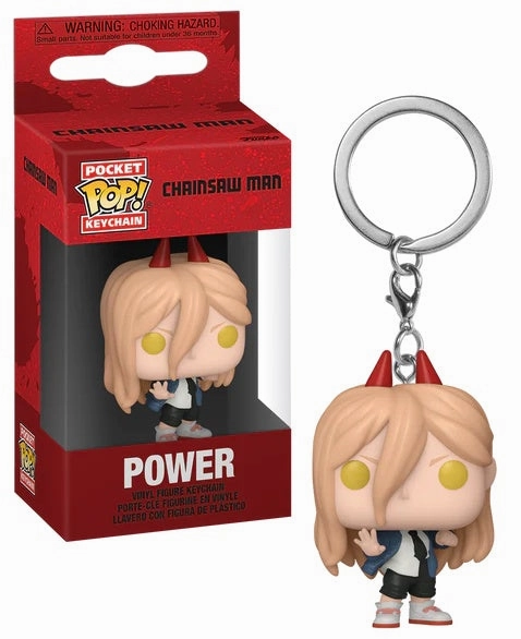 CHAINSAW MAN - Pocket Pop Keychains - Power Designer Merchandise