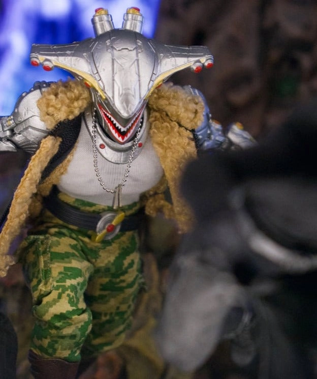 Mezco Toyz ONE:12 Rumble Society Hawk P-40 Action Figure Exclusive Fantasy Object