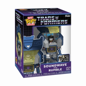 Anime Sculpture Dinosaur Model TRANSFORMERS - Bitty Bots - Soundwave with Rumble