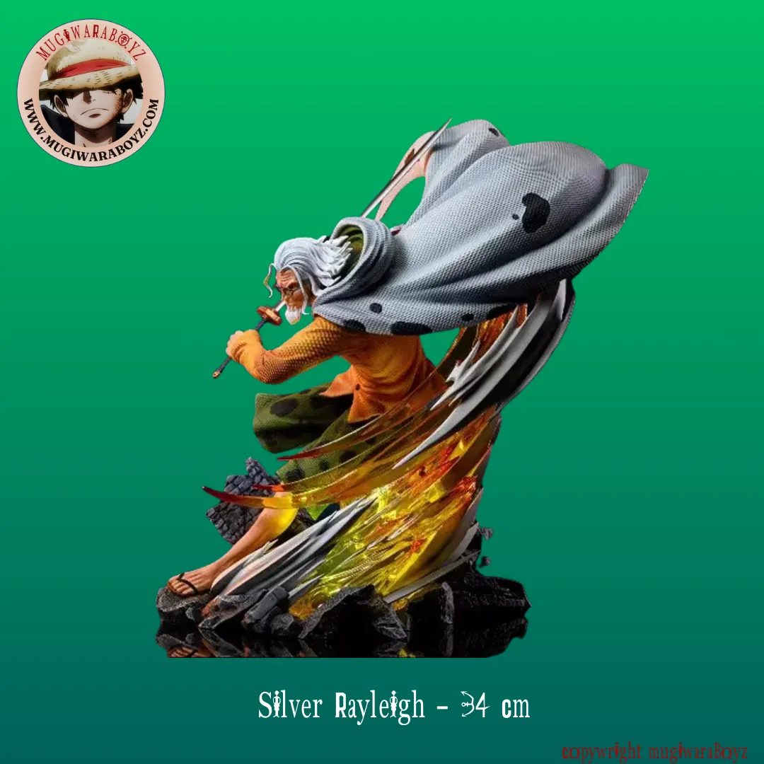 Urban Vinyl Anatomy Figure Figurine One Piece - Silver Rayleigh