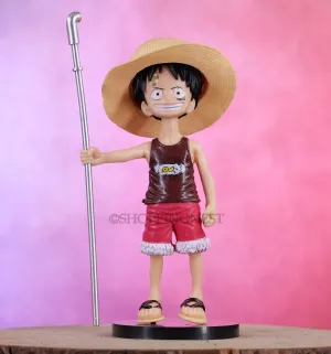 One Piece Money D Luffy Teenager Cartoon Ace PVC Action Figure | 14.5 CMS | Anime Collectible