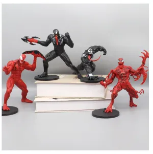 Marvel Avengers Venom Carnage PVC Action Figure Legends Series 4 Pcs Set | 20cm | Character Model Gaming Sculpture